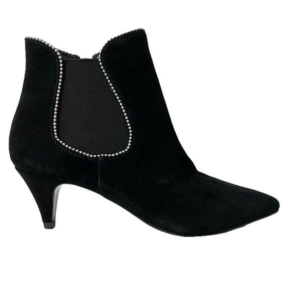 NIB AQUA MIA POINTED TOE KITTEN HEEL BOOTIES - Picture 3 of 8